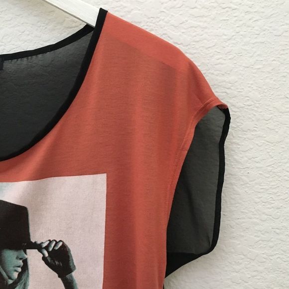 Don’t Hate Me Because I’m Beautiful Sheer Back Top - Picture 3 of 6